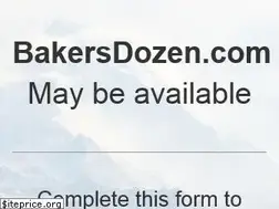 Sites similar to bakersdozen.com