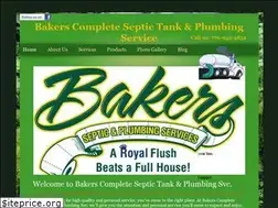 Sites similar to bakerseptictank.com