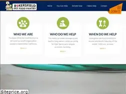 Sites similar to bakersfieldpetfoodpantry.org