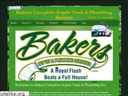 Sites similar to bakerssepticservice.com