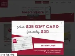 Sites similar to bakerssquare.com