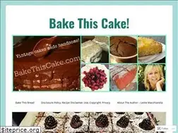 Sites similar to bakethiscake.com