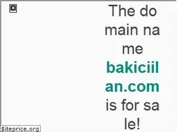 Sites similar to bakiciilan.com