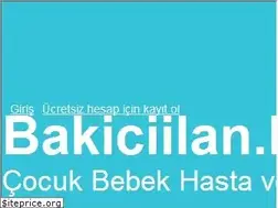 Sites similar to bakiciilan.net
