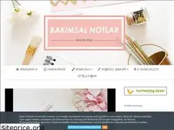 Sites similar to bakimsalnotlar.blogspot.com