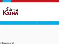 Sites similar to bakinakujna.rs