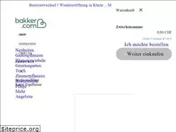 Sites similar to bakker-schweiz.com