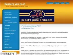 Sites similar to bakkerijvanesch.nl