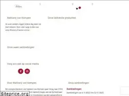 Sites similar to bakkervankempen.nl