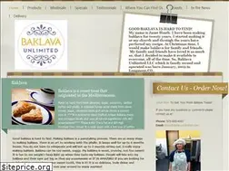 Sites similar to baklavaunlimited.com