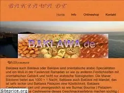 Sites similar to baklawa.de