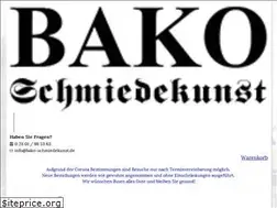 Sites similar to bako-schmiedekunst.de