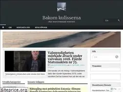 Sites similar to bakomkulisserna.biz
