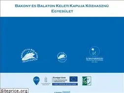 Sites similar to bakonyesbalaton.hu