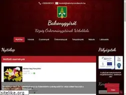 Sites similar to bakonygyirot.hu
