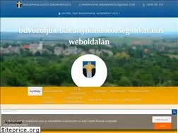 Sites similar to bakonynana.hu