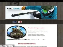 Sites similar to bakosport.hu