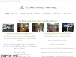 Sites similar to bakpainting.com.au