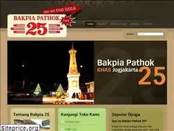 Sites similar to bakpia25.com