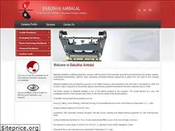 Sites similar to bakubhaiambalal.com