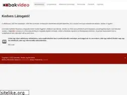 Sites similar to bakvideo.hu
