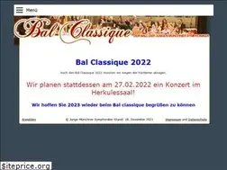 Sites similar to bal-classique.de