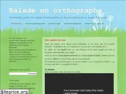 Sites similar to baladeenorthographe.blogspot.com