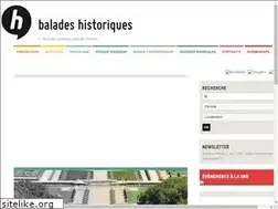 Sites similar to balades-historiques.com