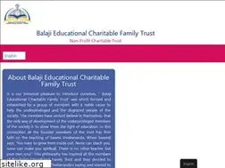 Sites similar to balajiedutrust.org