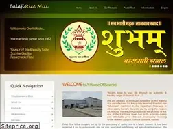 Sites similar to balajiricemill.com