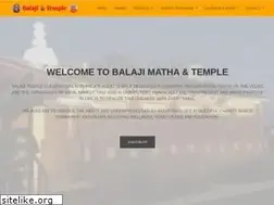 Sites similar to balajitemple.net