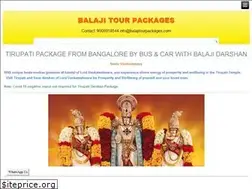 Sites similar to balajitourpackages.in