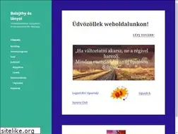 Sites similar to balajthy.hu