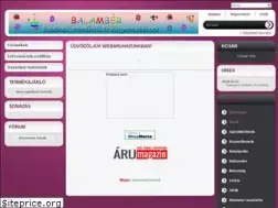 Sites similar to balamberbababolt.unas.hu