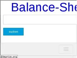 Sites similar to balance-sheet.de