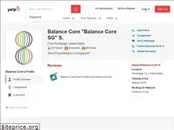 Sites similar to balancecoresg.yelp.com.sg