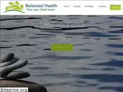 Sites similar to balanced-health.nl