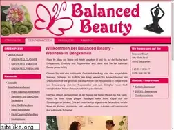 Sites similar to balancedbeauty.de