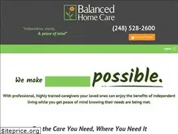 Sites similar to balancedhomecare.com