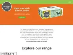 Sites similar to balancedlifepet.com.au