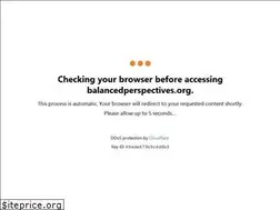 Sites similar to balancedperspectives.org