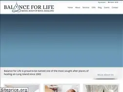 Sites similar to balanceforlife.us