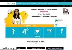 Sites similar to balancenutrition.in
