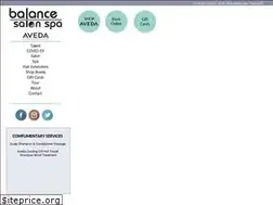 Sites similar to balancesalonandspa.com
