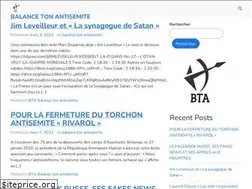 Sites similar to balancetonantisemite.com