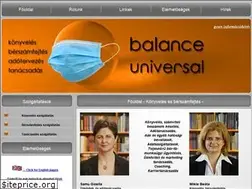 Sites similar to balanceuniversal.hu