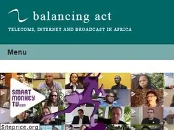 Sites similar to balancingact-africa.com