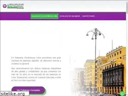 Sites similar to balanzaselectronicaslima.com