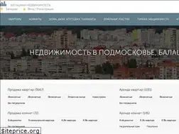 Sites similar to balashiha-nedvizhimost.ru