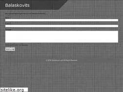 Sites similar to balaskovits.com